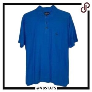 Rodd & Gunn Mens Blue Striped Short Sleeve Polo Shirt 2XL‎